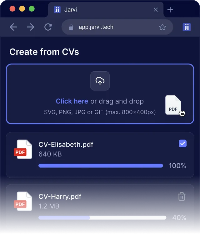 Pull from CV databases