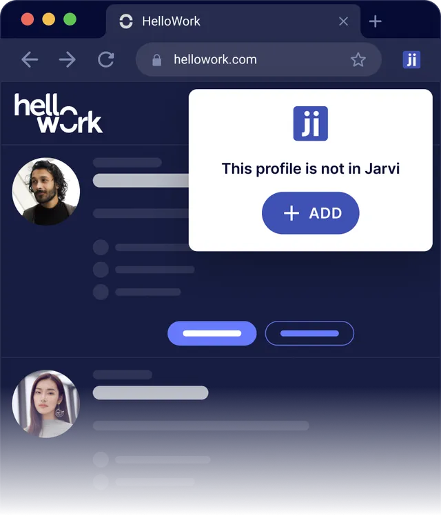 Re-import a Hellowork profile